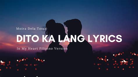Dito Ka Lang .